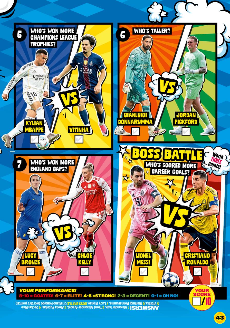 Match of the Day Preview Pages