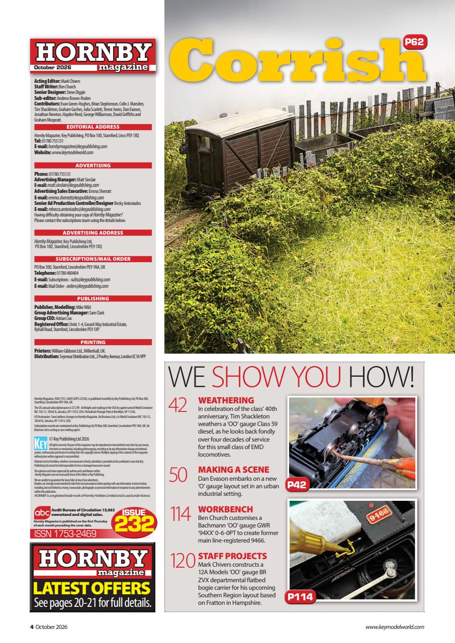 Hornby Magazine Preview Pages