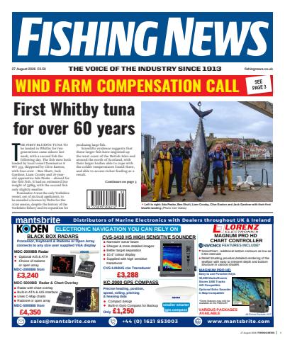 Fishing News issue 27th August 2026