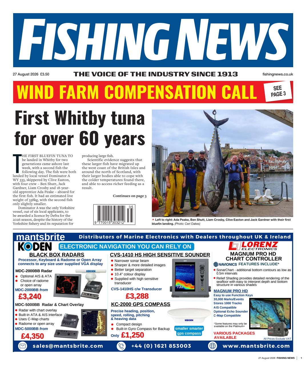 Fishing News Preview Pages