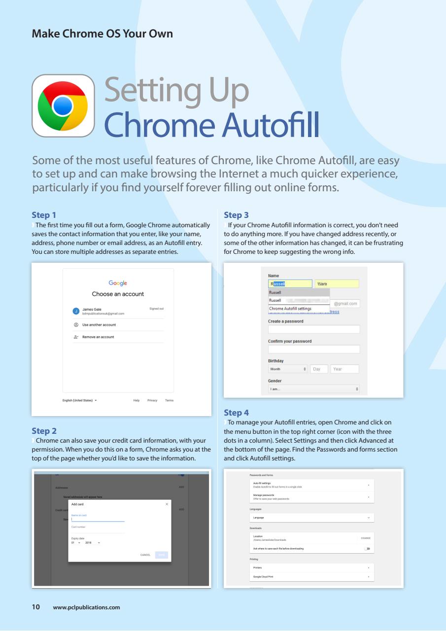 Chromebook The Complete Manual Preview Pages