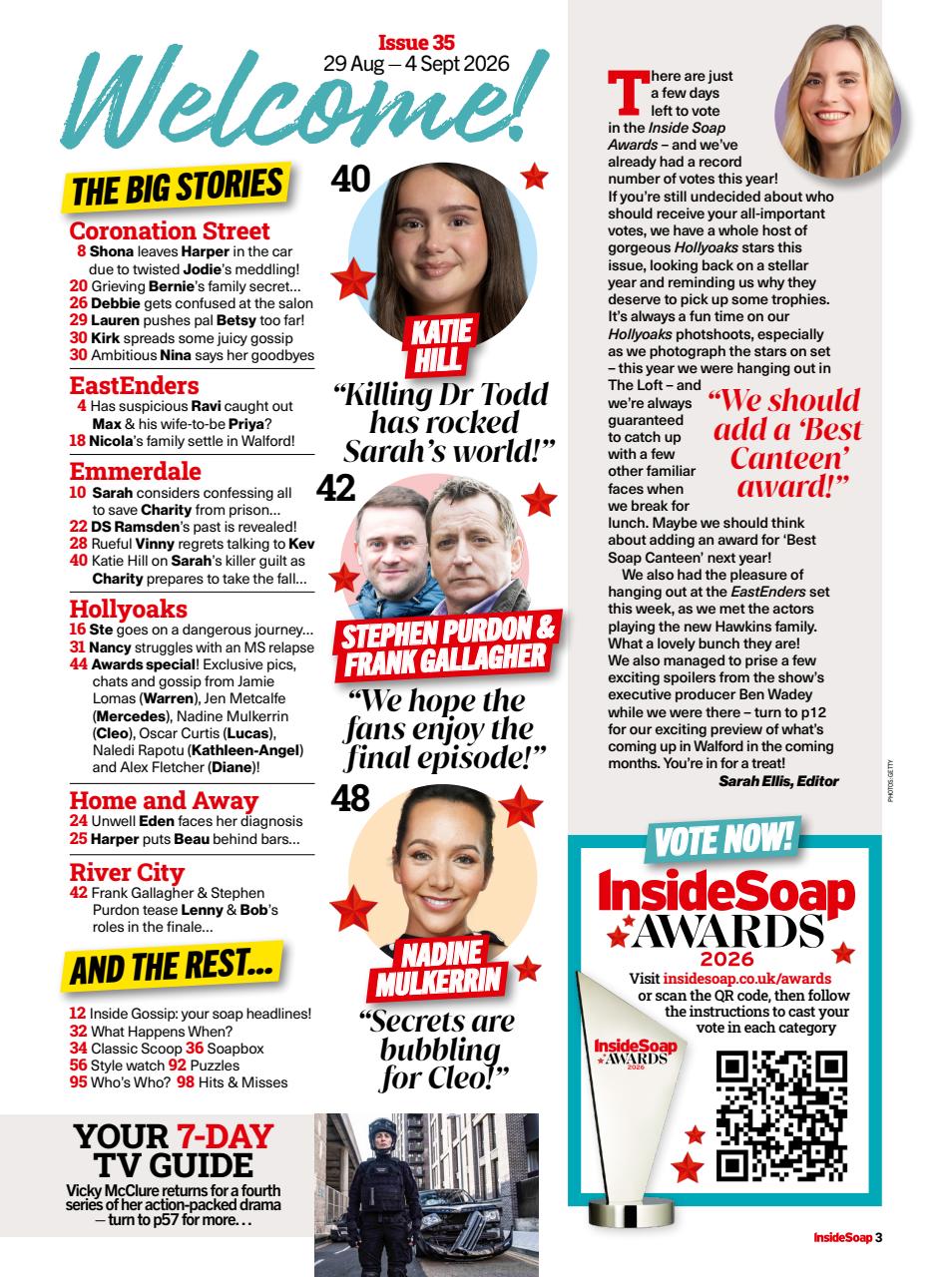 Inside Soap Preview Pages