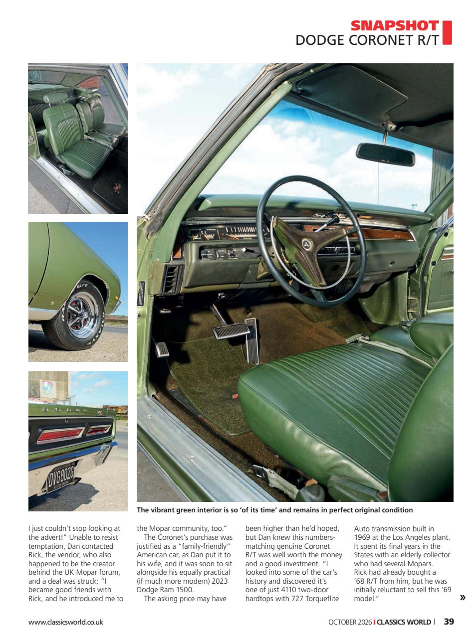 Classics World Preview Pages