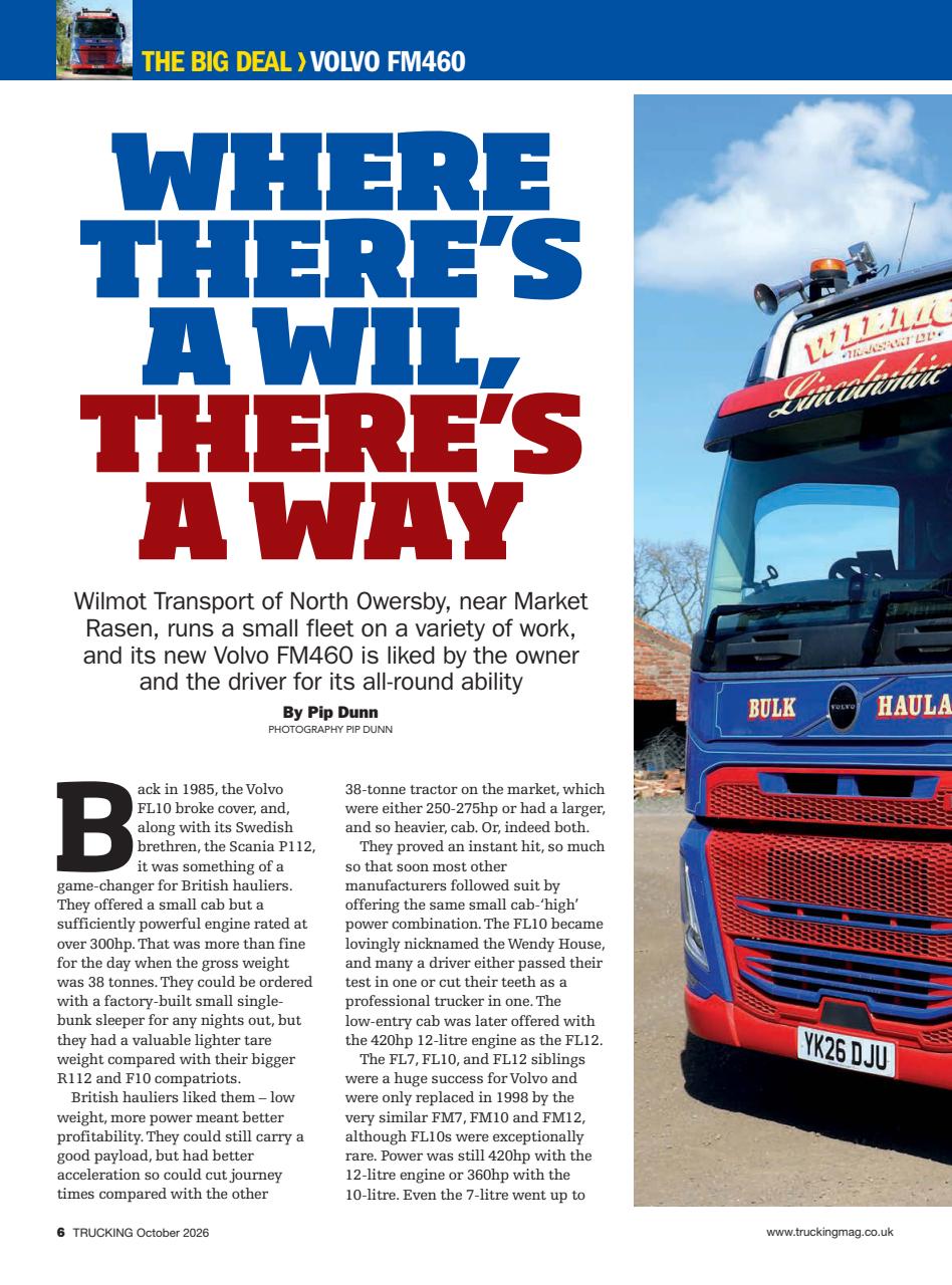 Trucking Magazine Preview Pages