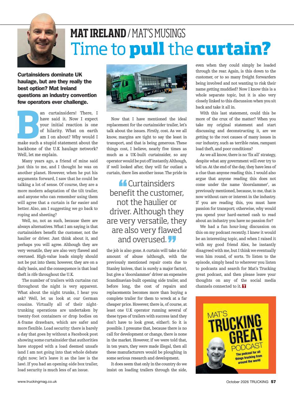 Trucking Magazine Preview Pages