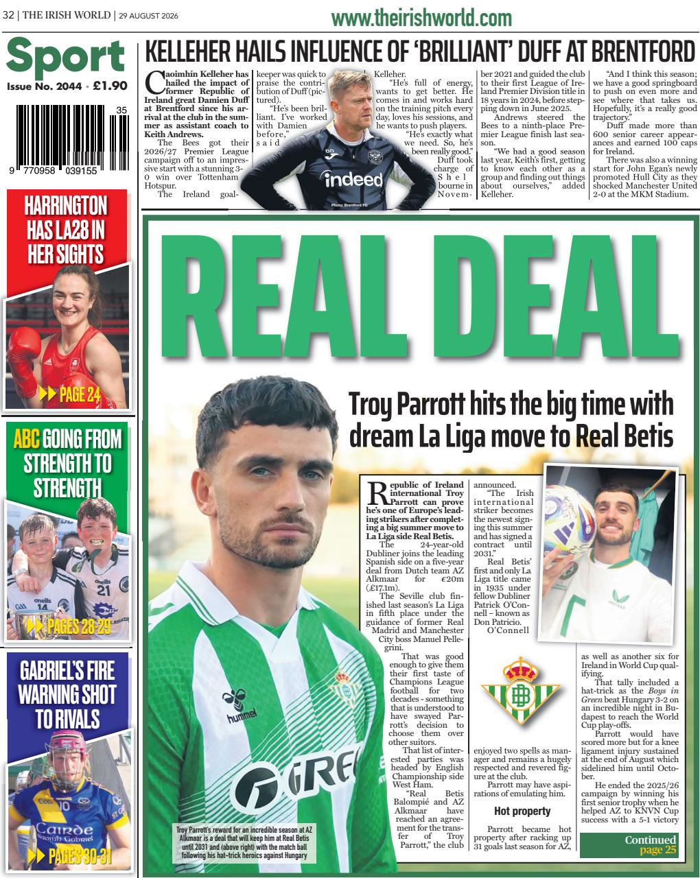 Irish World Preview Pages