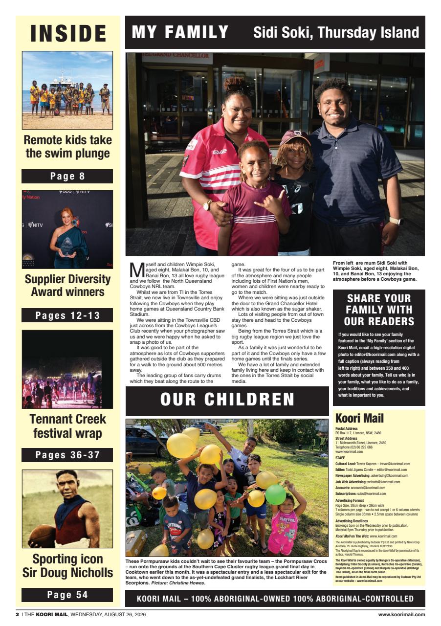 Koori Mail Preview Pages