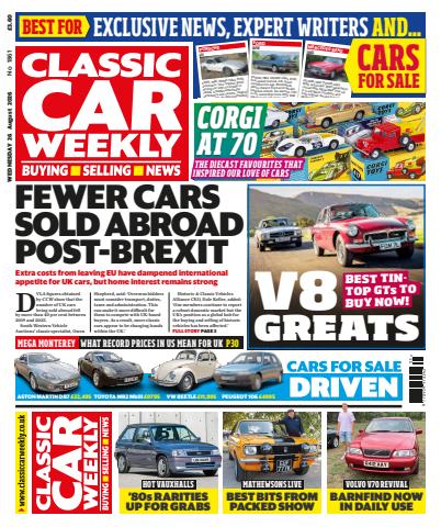 Classic Car Weekly issue 26 August 2026