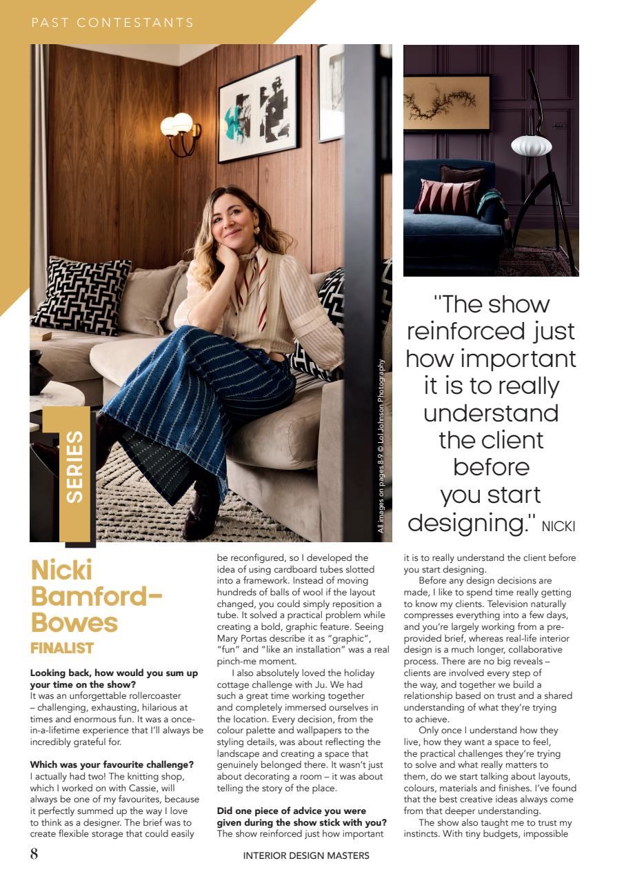 Interior Design Masters Preview Pages