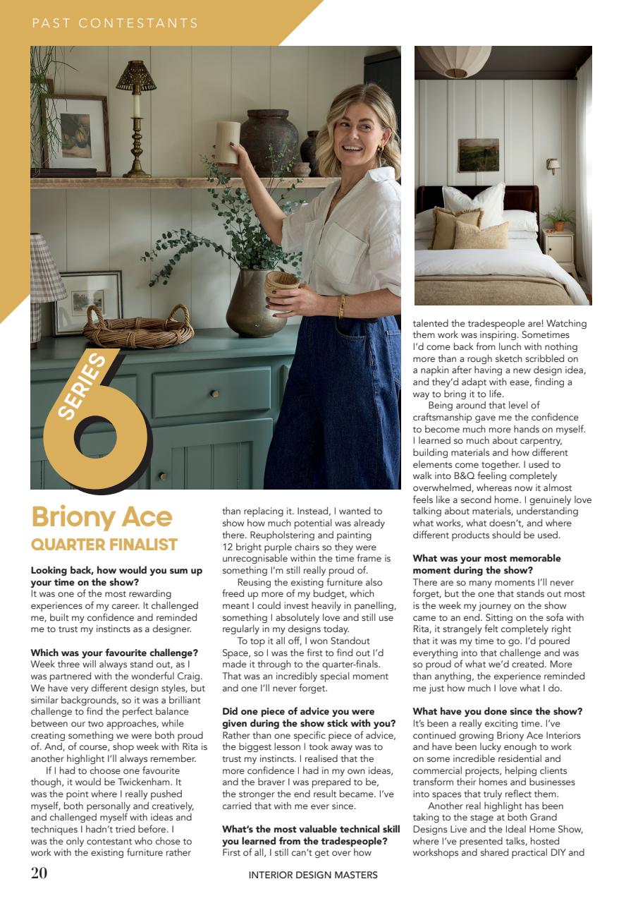 Interior Design Masters Preview Pages