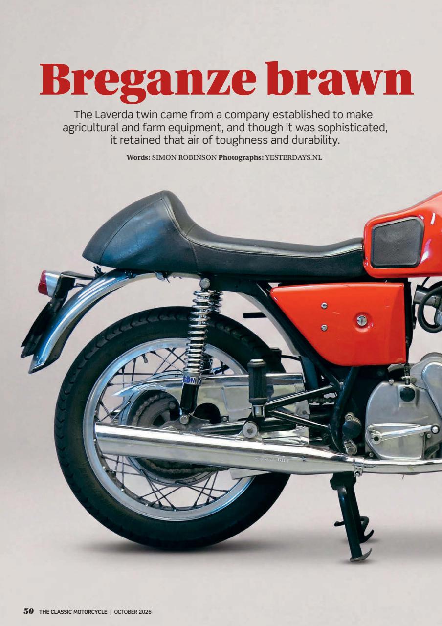 The Classic MotorCycle Preview Pages
