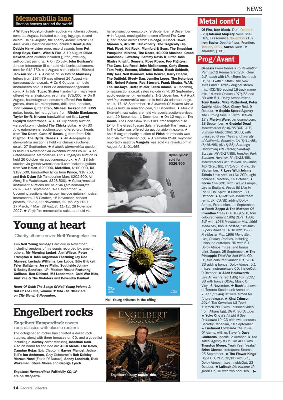 Record Collector Preview Pages