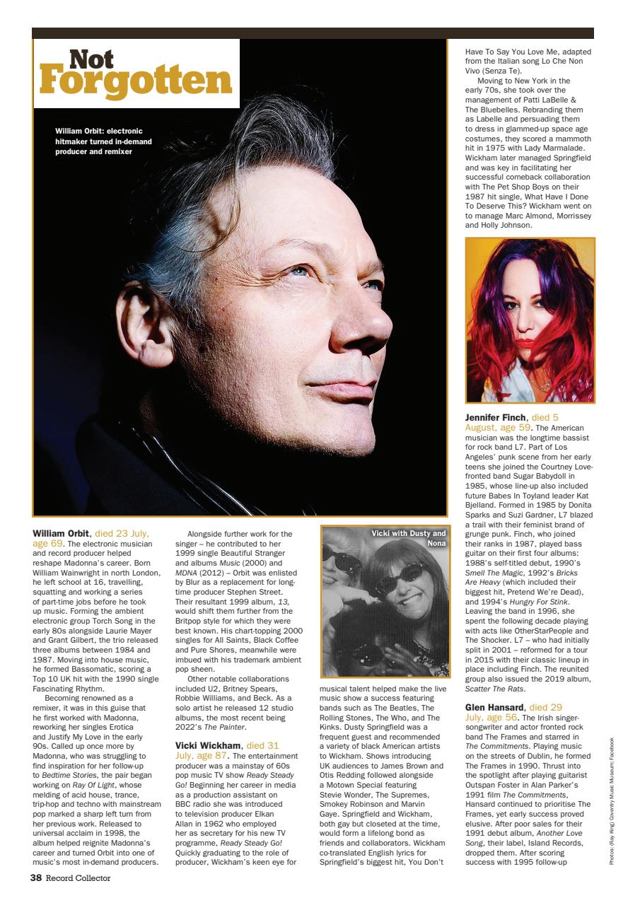 Record Collector Preview Pages