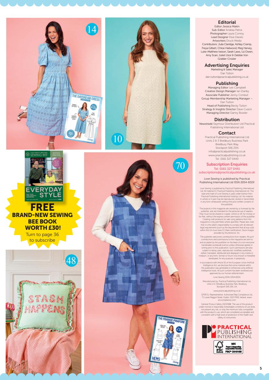 Love Sewing Preview Pages