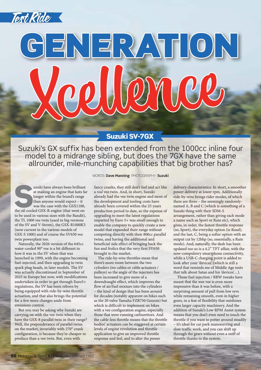 Motorcycle Sport & Leisure Preview Pages
