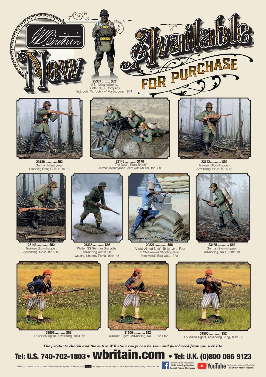 Toy Soldier Collector and Historical Figures Preview Pages