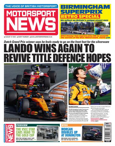 Motorsport News issue 27th August 2026