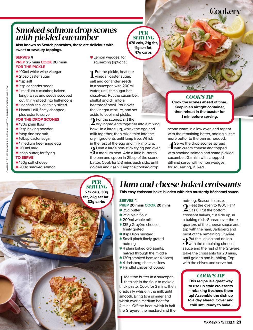 Woman's Weekly Preview Pages