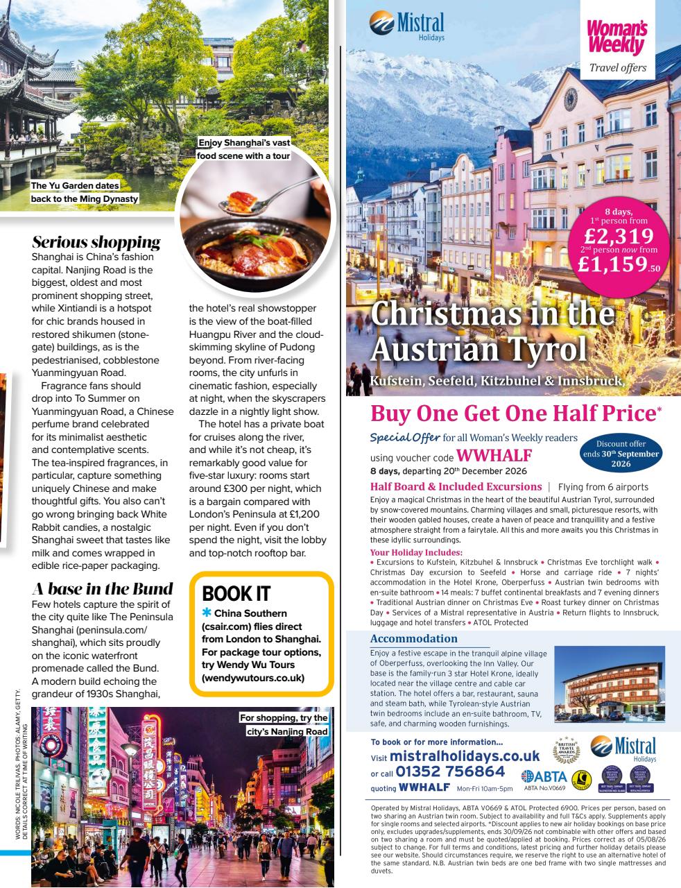 Woman's Weekly Preview Pages