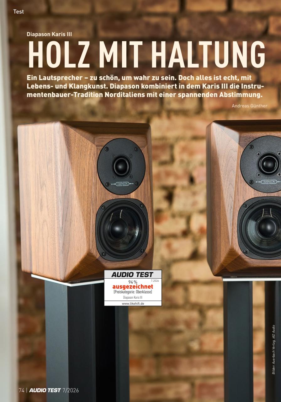 Audio Test Preview Pages