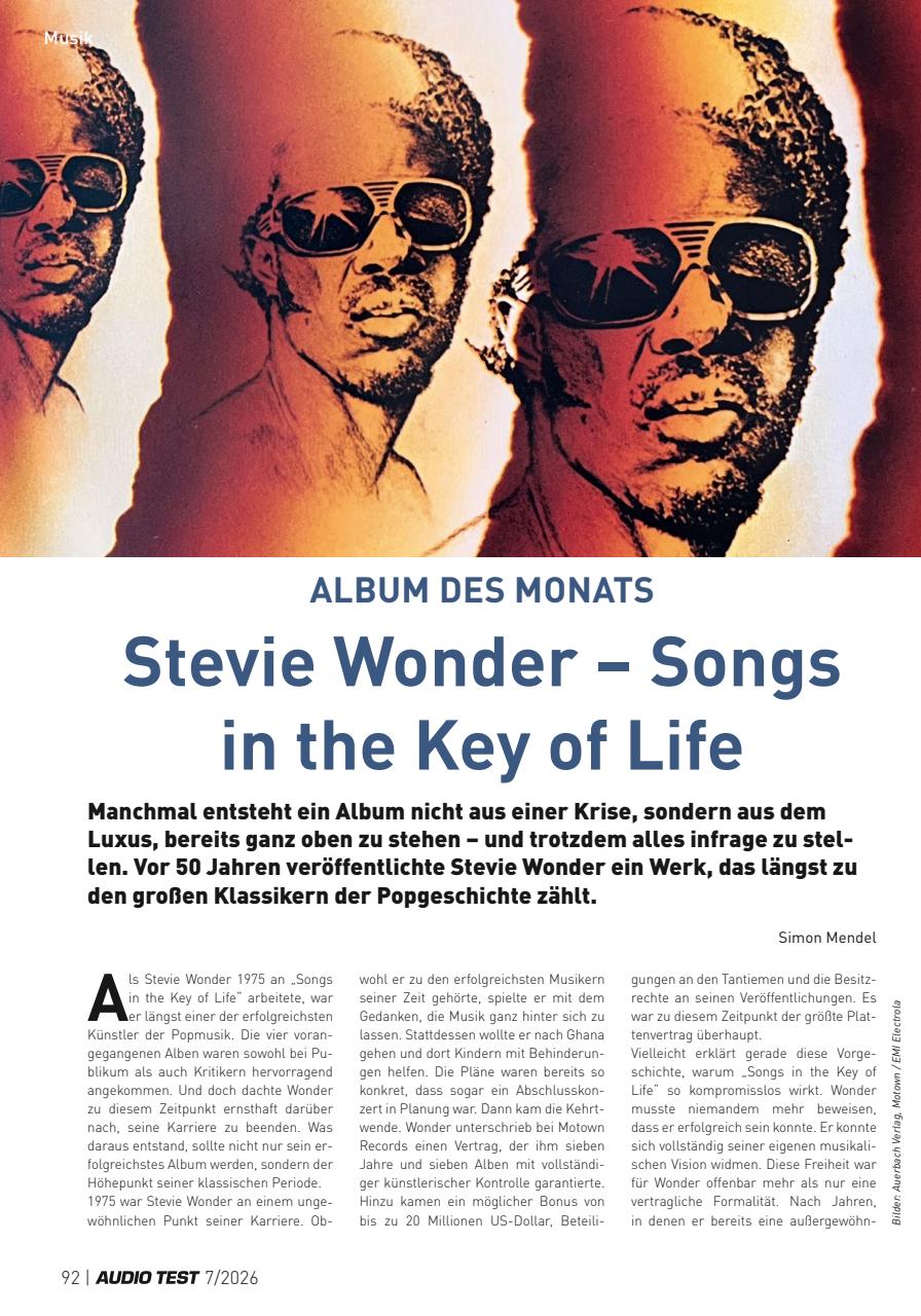 Audio Test Preview Pages