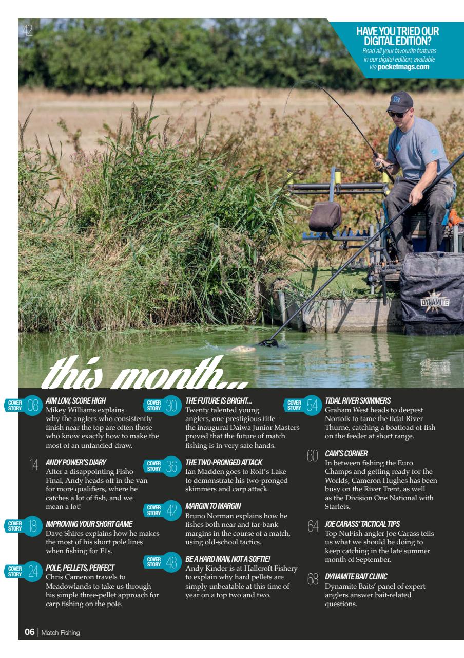 Match Fishing Preview Pages
