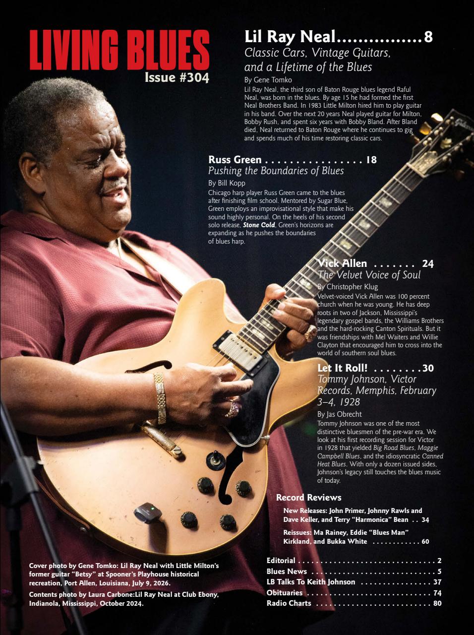 Living Blues Preview Pages