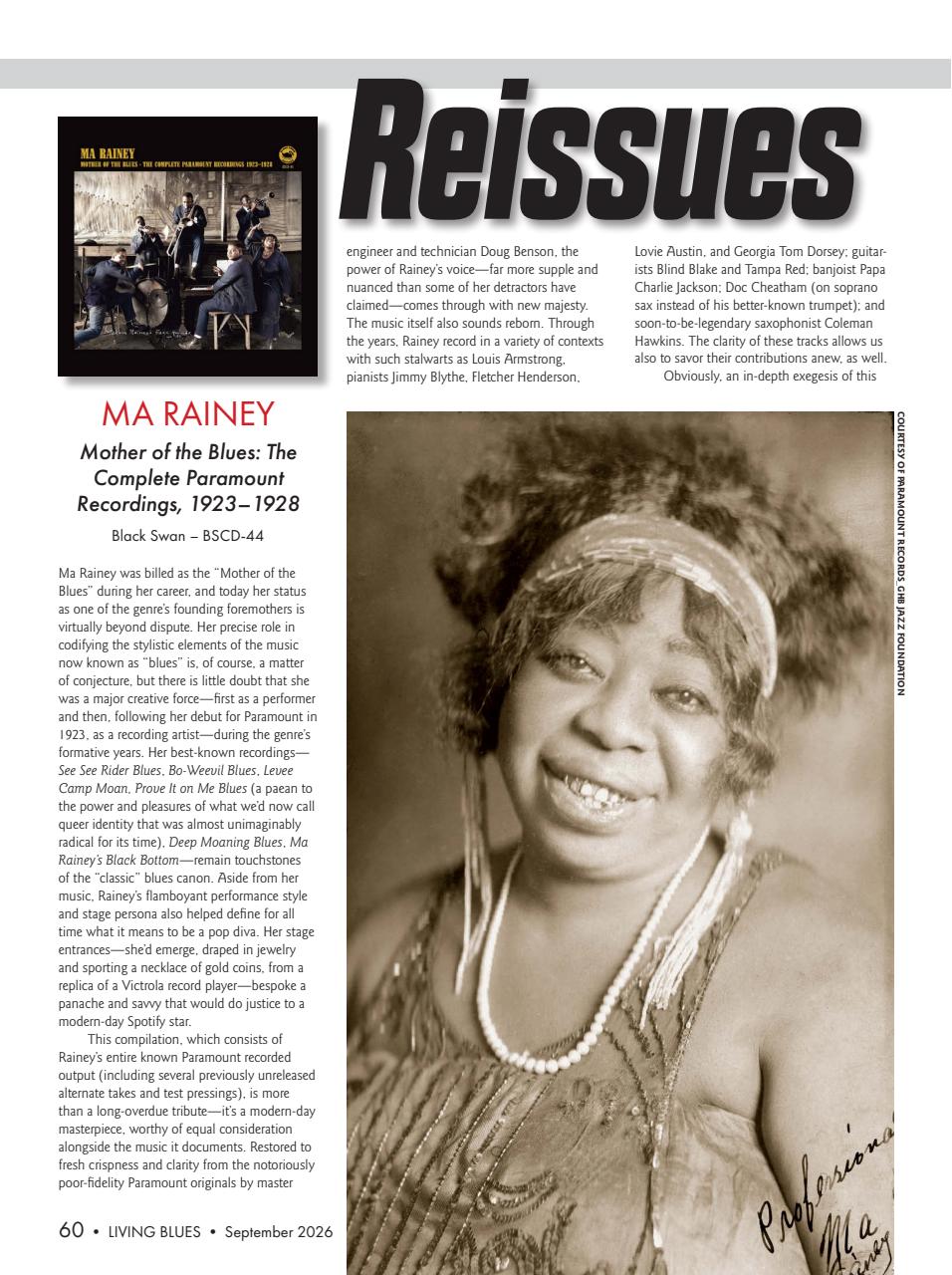 Living Blues Preview Pages