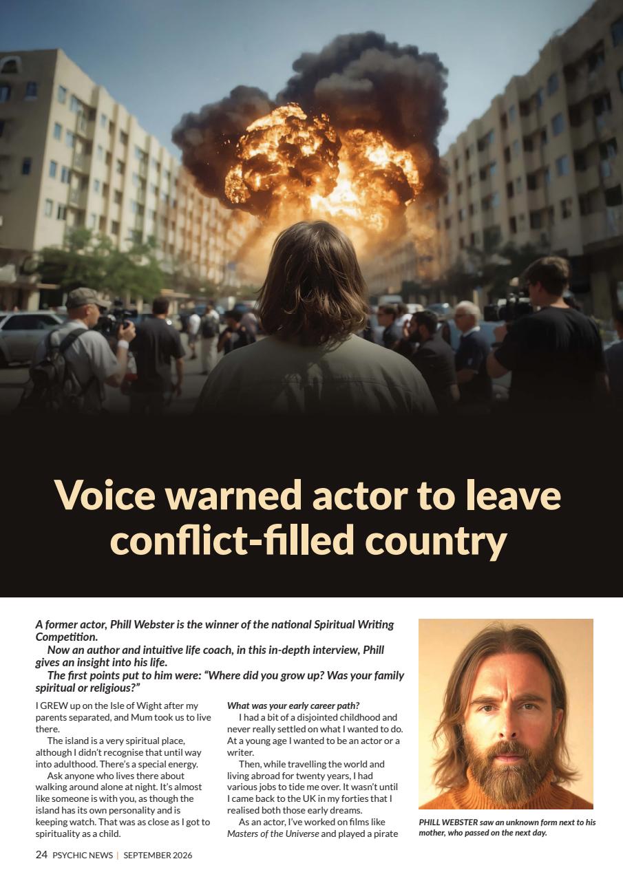 Psychic News Preview Pages