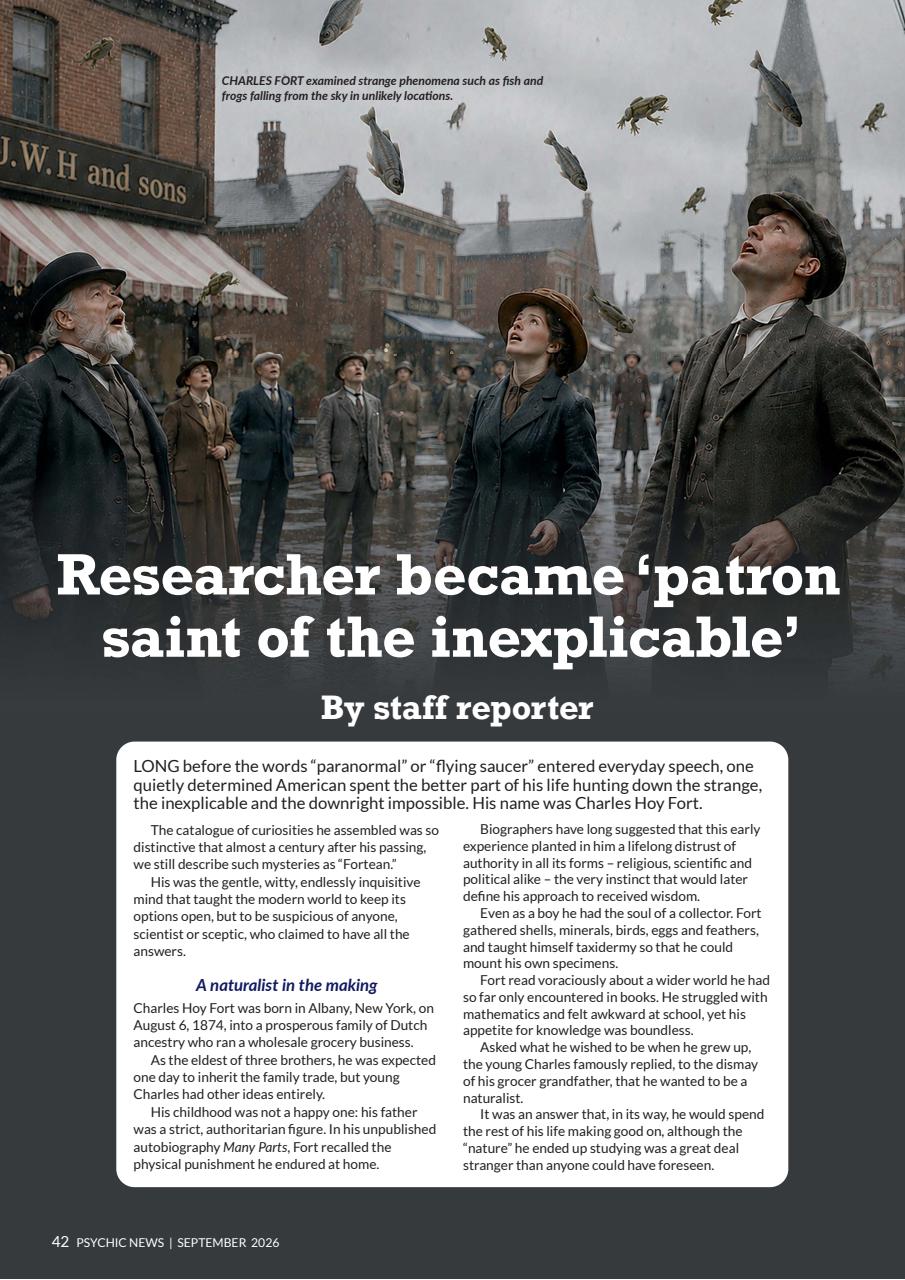 Psychic News Preview Pages