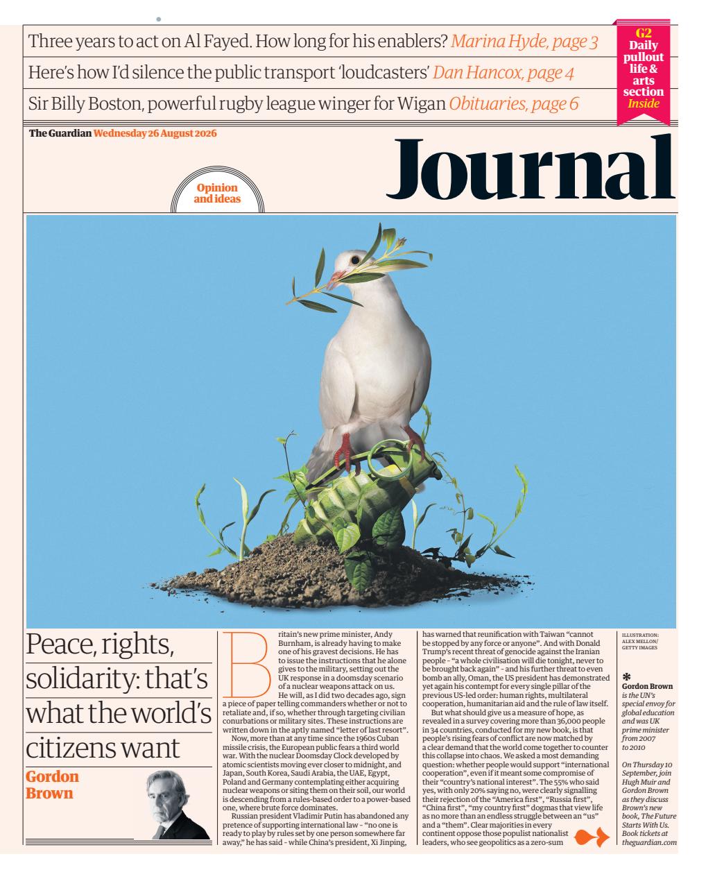 The Guardian Newspaper Preview Pages