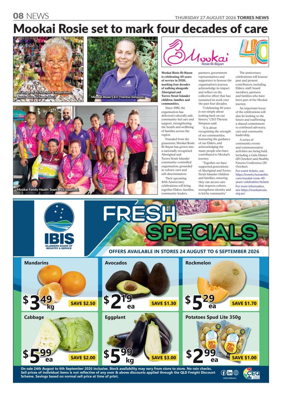 Torres News Preview Pages