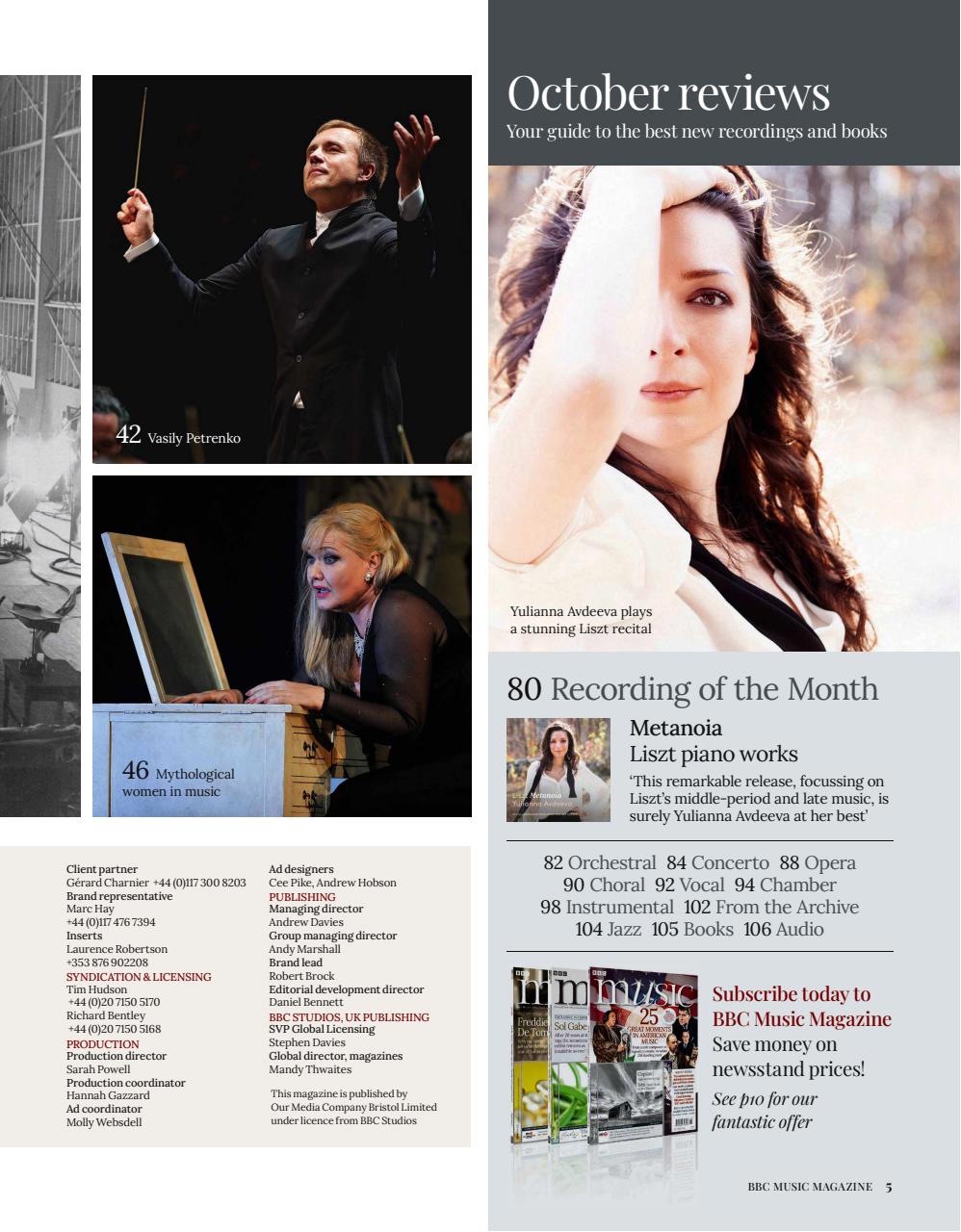 BBC Music Magazine Preview Pages