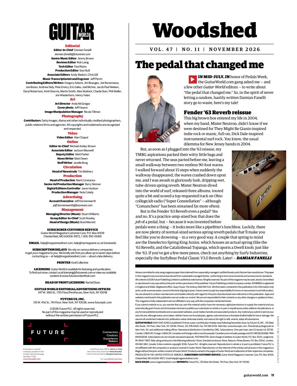 Guitar World Preview Pages