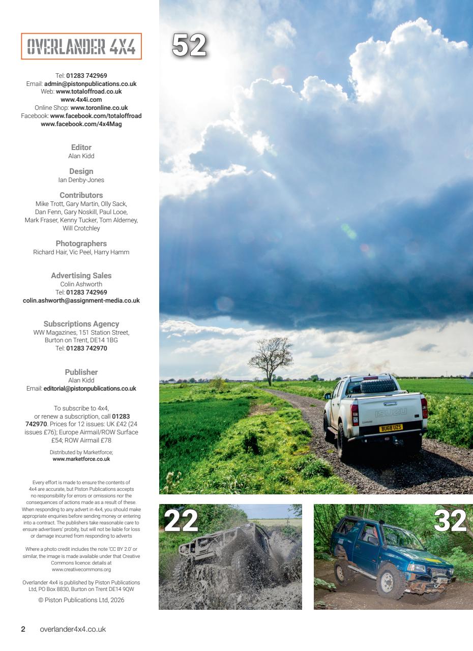 Overlander 4X4 Preview Pages