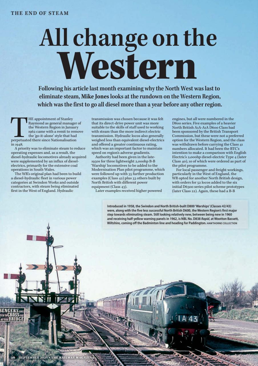 Railway Magazine Preview Pages