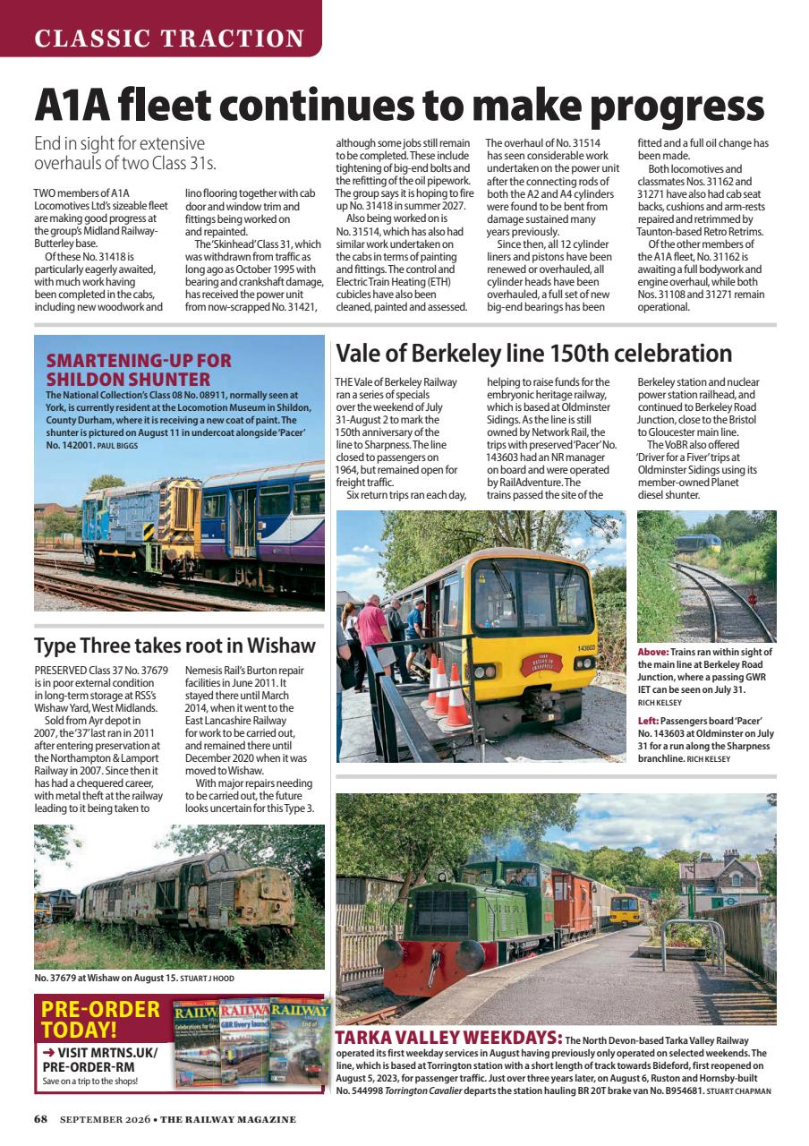Railway Magazine Preview Pages