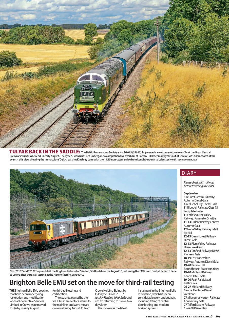 Railway Magazine Preview Pages