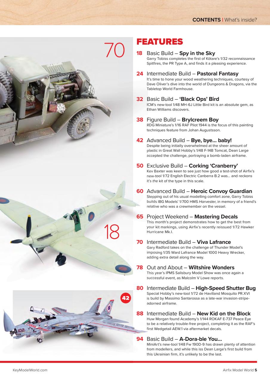 Airfix Model World Preview Pages