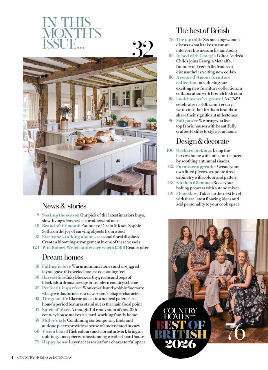 Country Homes & Interiors Preview Pages