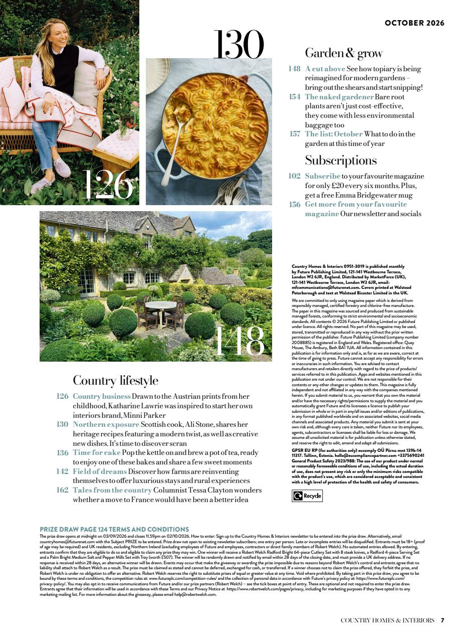 Country Homes & Interiors Preview Pages
