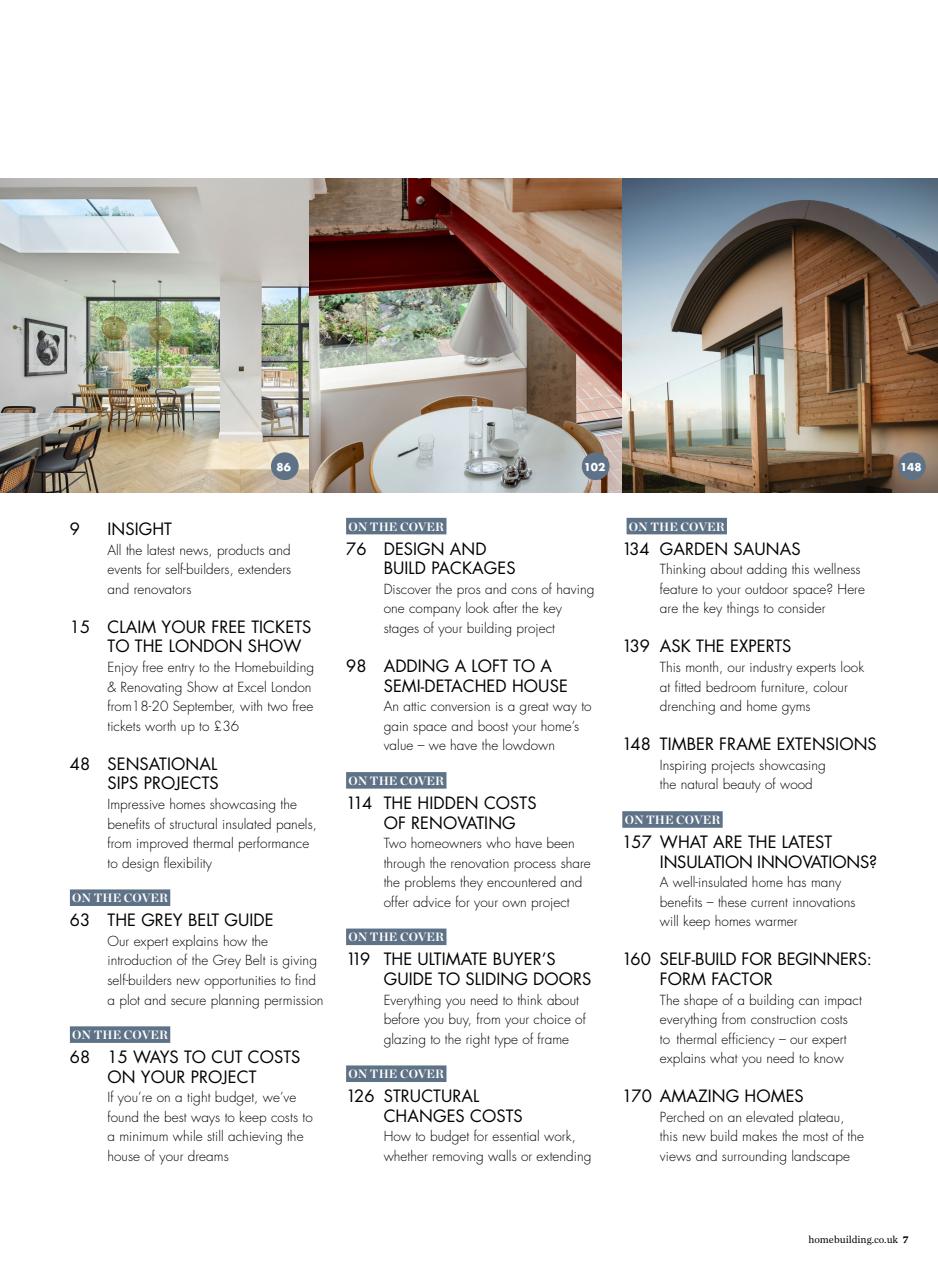 Homebuilding & Renovating Magazine Preview Pages