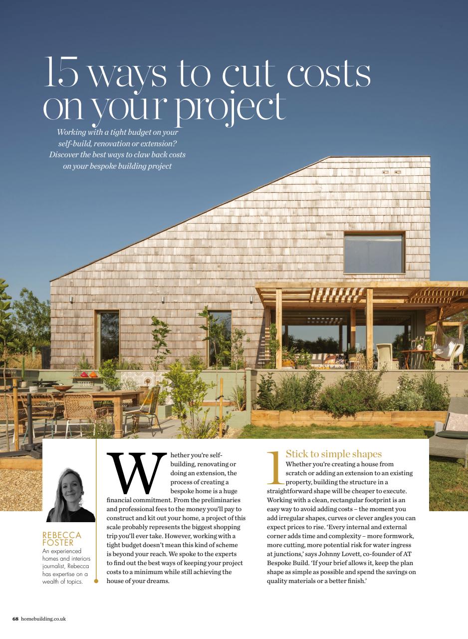 Homebuilding & Renovating Magazine Preview Pages