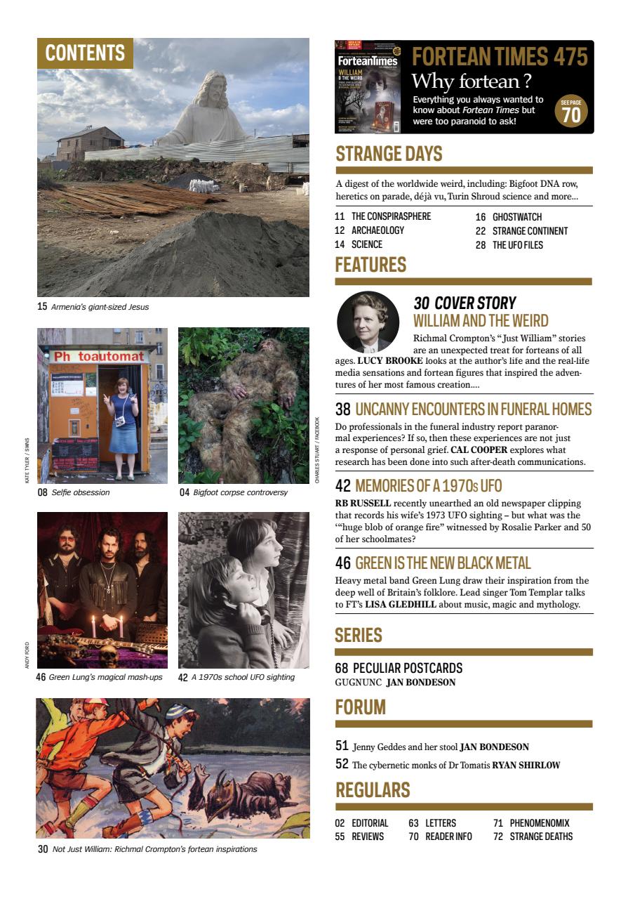 Fortean Times Preview Pages