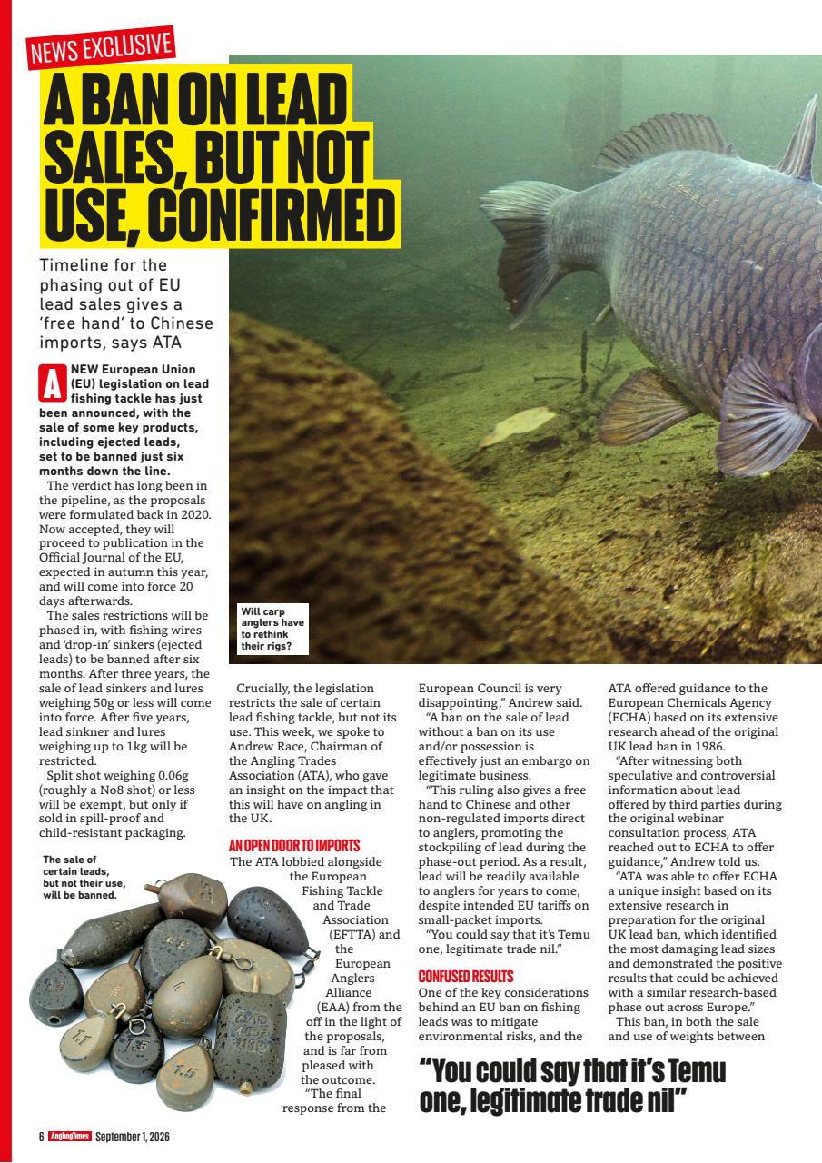 Angling Times Preview Pages