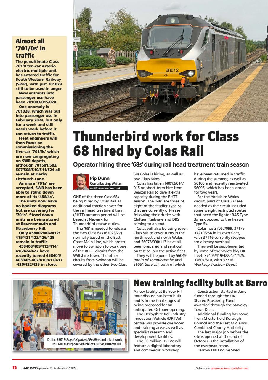 Rail Preview Pages