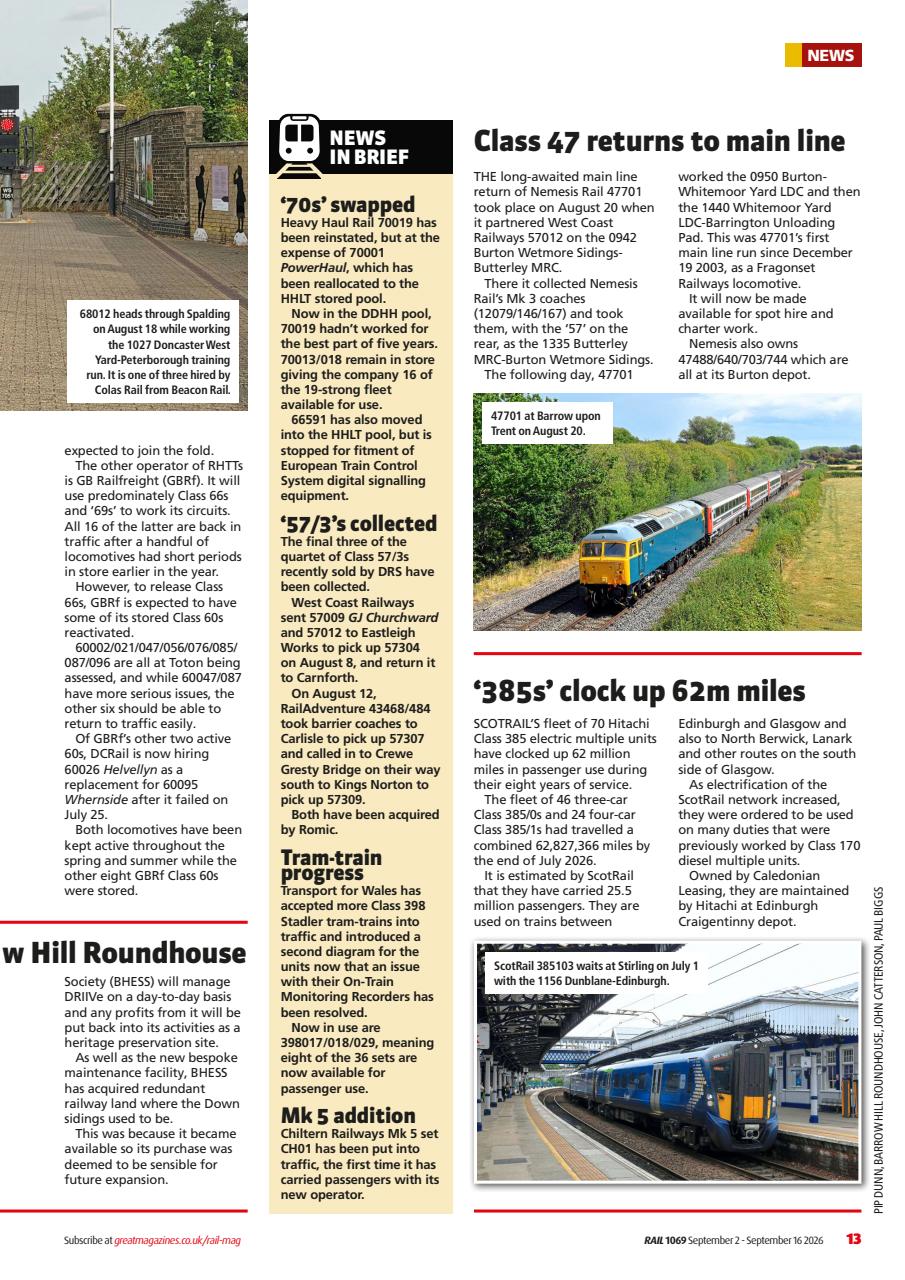 Rail Preview Pages