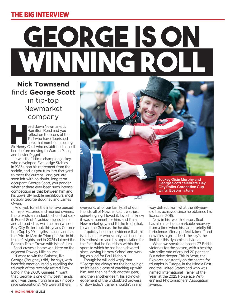 Racing Ahead Preview Pages