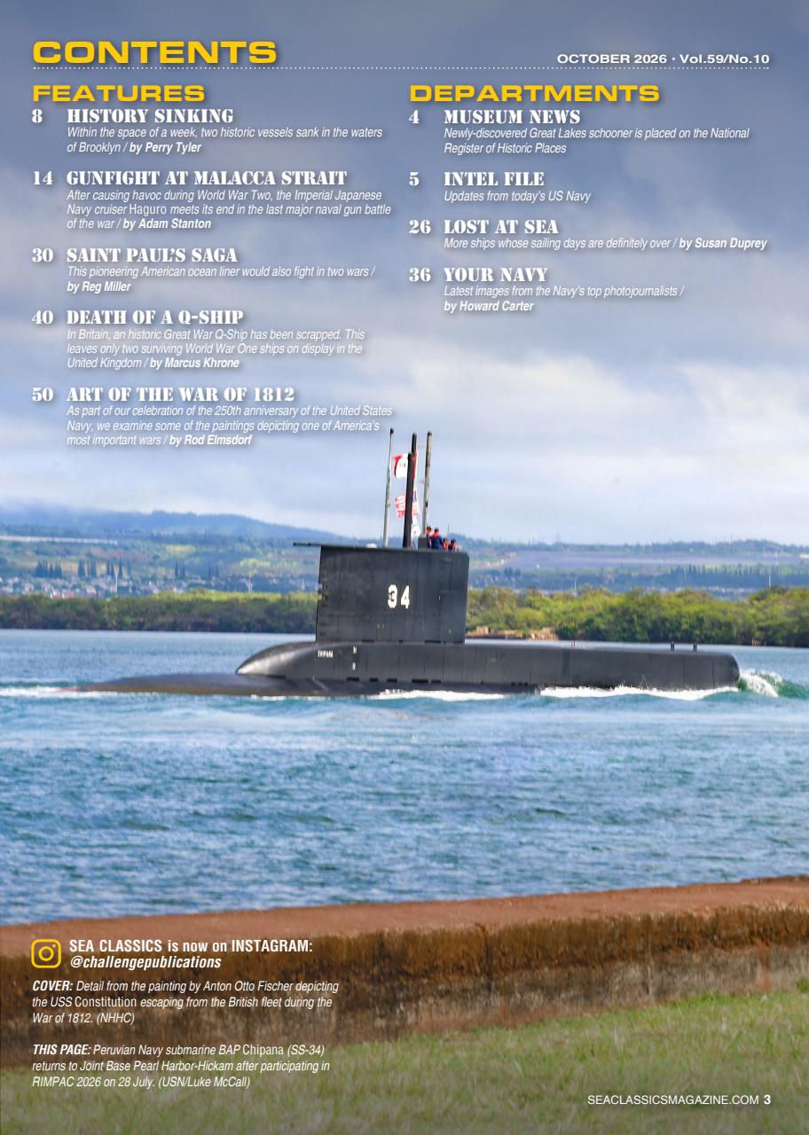 Sea Classics - Where History Sets Sail Preview Pages