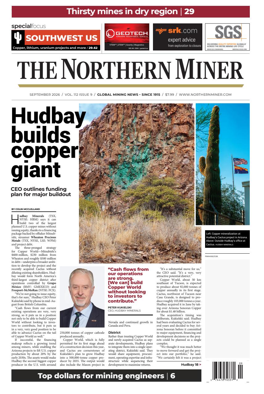 The Northern Miner Preview Pages